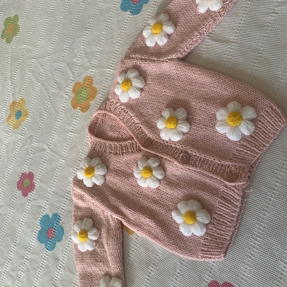 Handmade Girl Cardigan - Picture 7 of 7